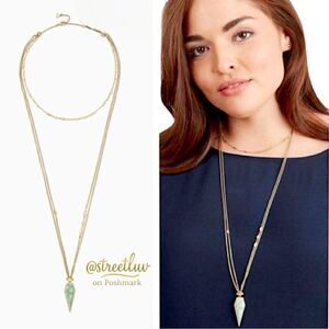 Stella & Dot Winona Pendant Layering Necklace